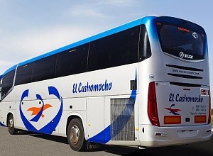 Amplia flota de autocares para viajes y excursiones